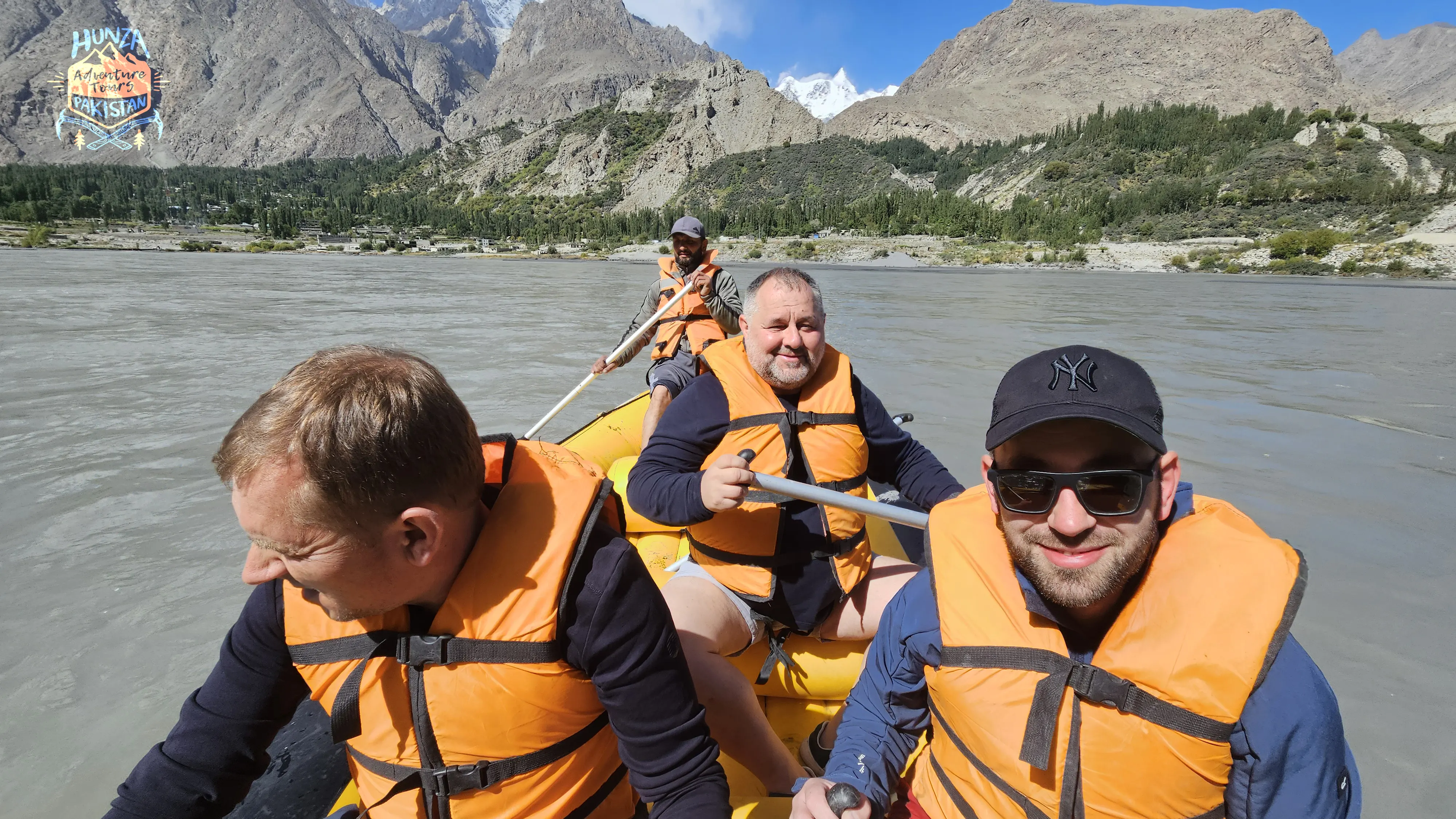 Gulmit hunza river rafting