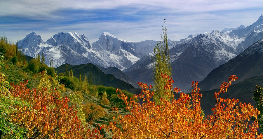 Hunza Valley Autumn Colors