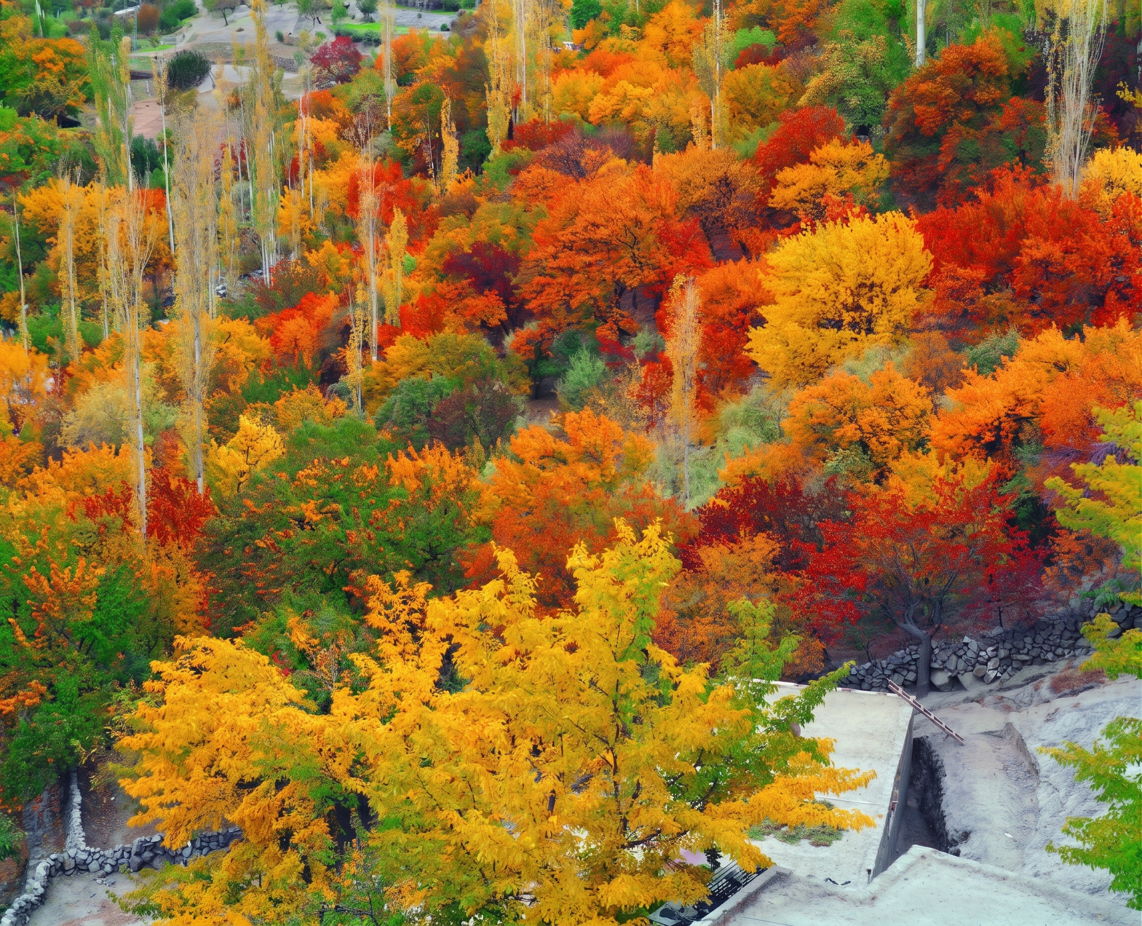 autumn season tour hunza skardu swat